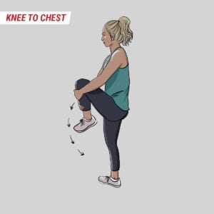 Move Your Knee To Your Chest