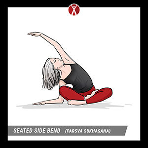 FITCO Yoga seated side bend