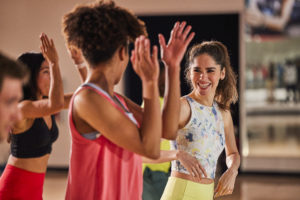 Zumba class at Fitness Connection